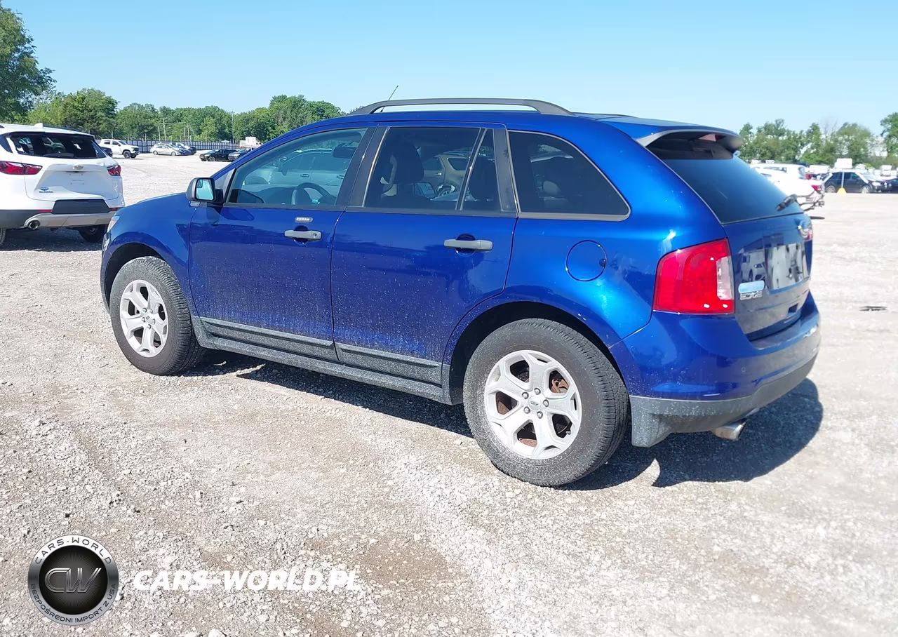 2013 Ford Edge Se VIN:2FMDK3G94DBB25827 - 3