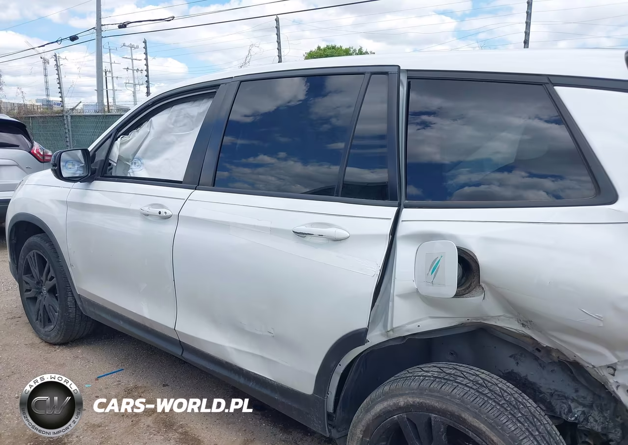 2021 Honda Passport 2Wd Sport VIN:5FNYF7H27MB008524 - 14