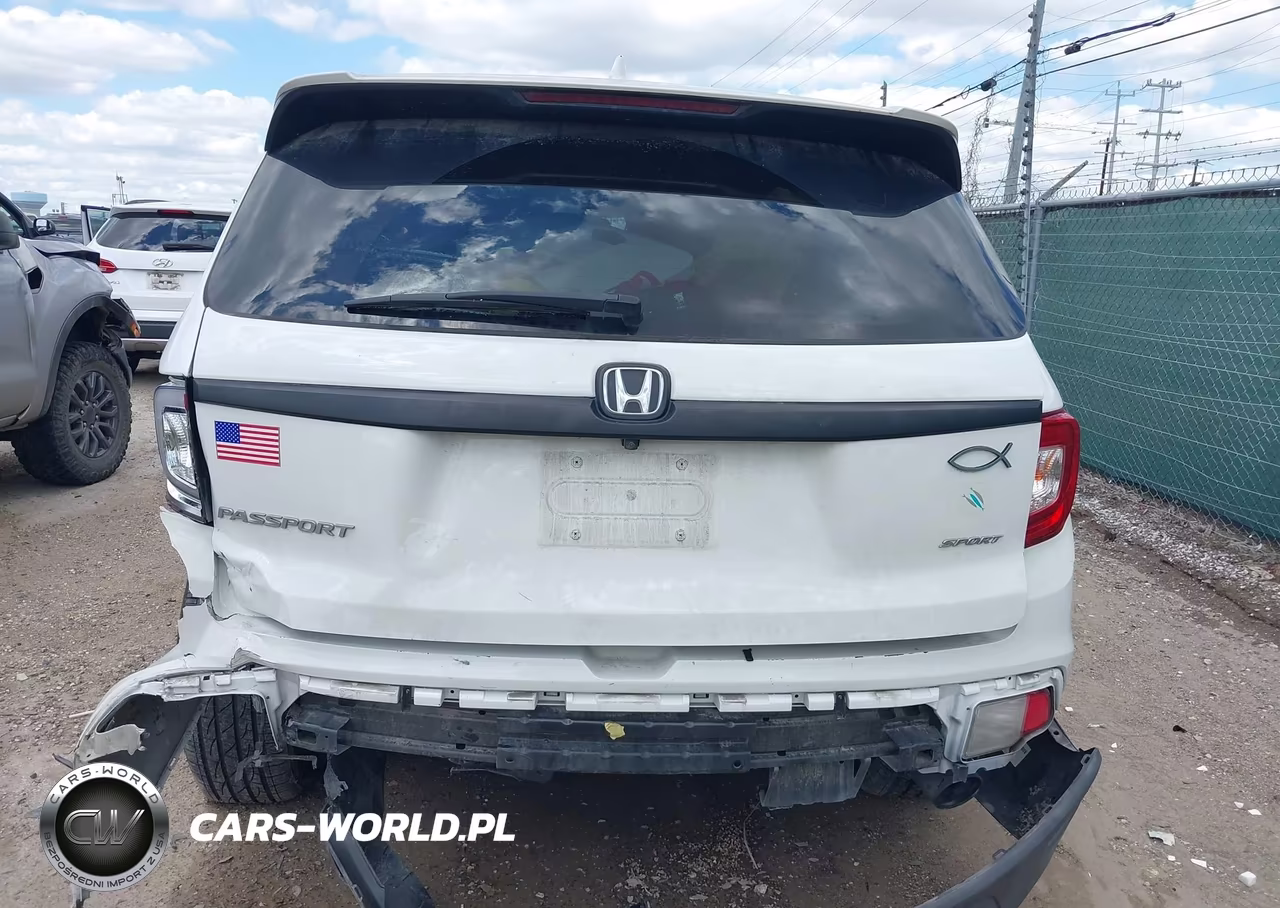 2021 Honda Passport 2Wd Sport VIN:5FNYF7H27MB008524 - 16