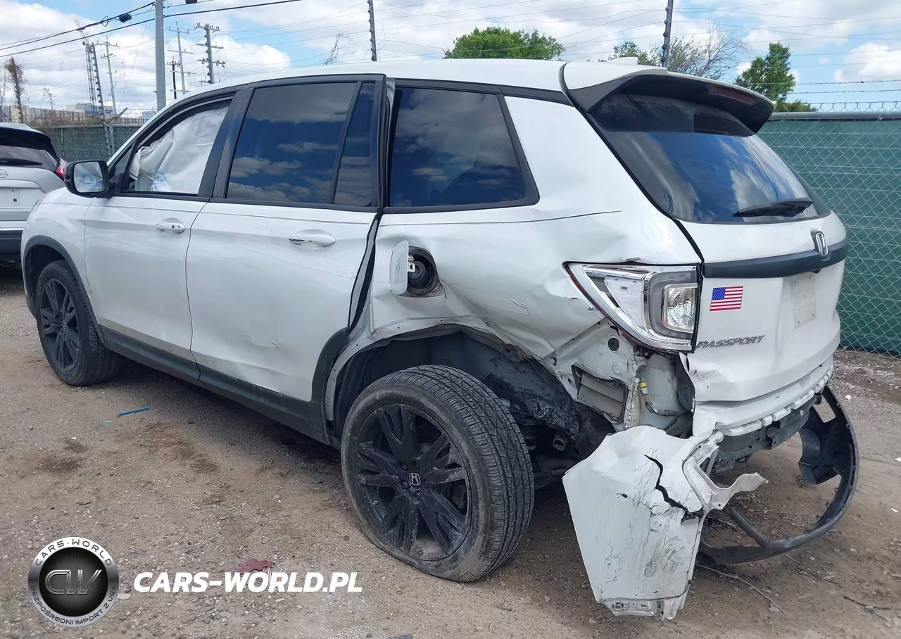 2021 Honda Passport 2Wd Sport VIN:5FNYF7H27MB008524 - 3