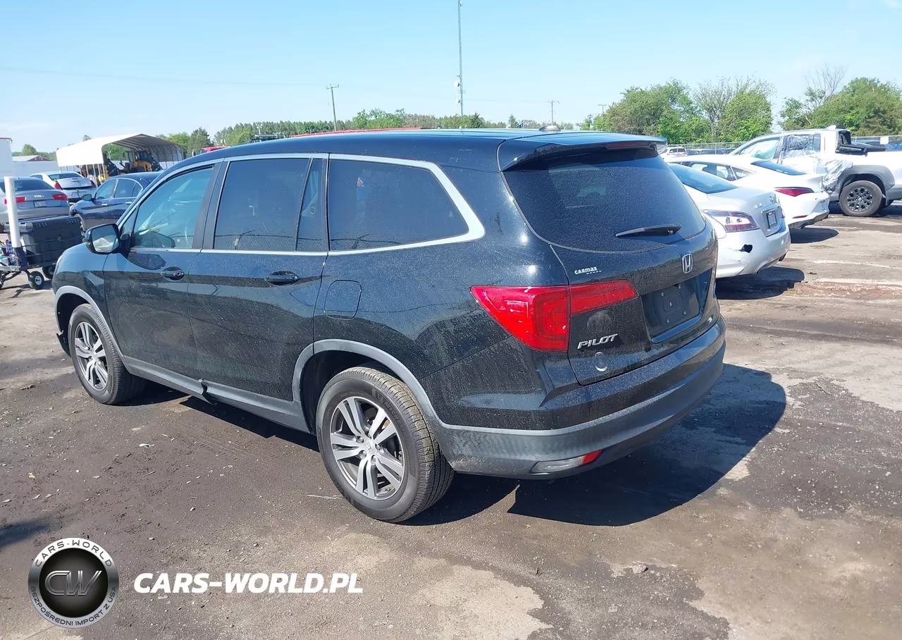 2017 Honda Pilot Ex-L VIN:5FNYF6H65HB076999 - 3