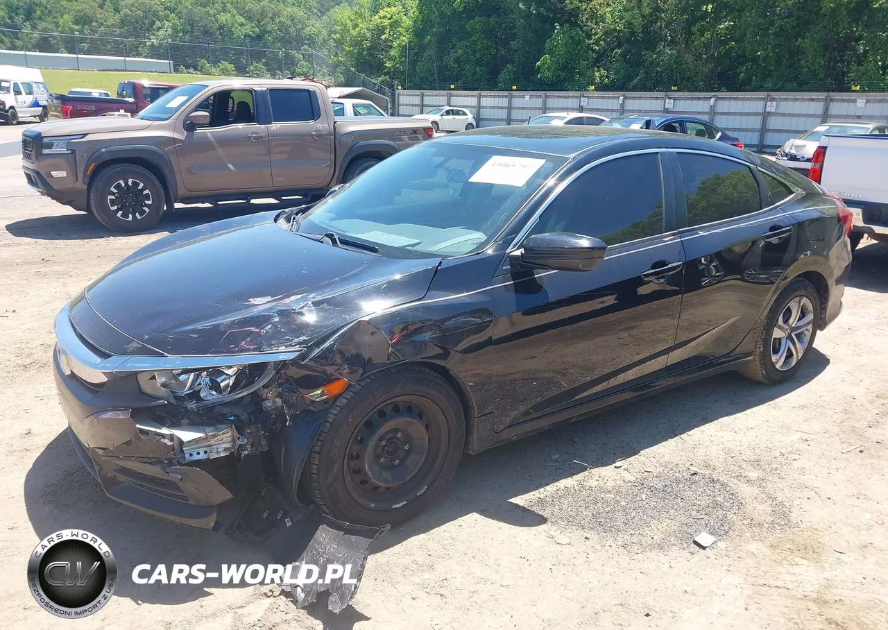 2017 Honda Civic Lx VIN:19XFC2F56HE049738 - 2
