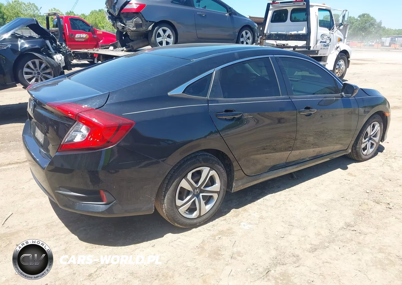 2017 Honda Civic Lx VIN:19XFC2F56HE049738 - 4