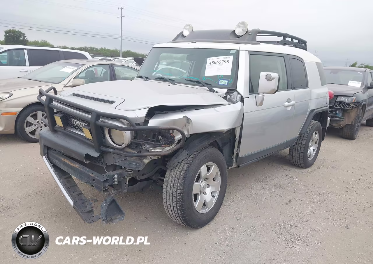2008 Toyota Fj Cruiser VIN:JTEBU11F480103614 - 2