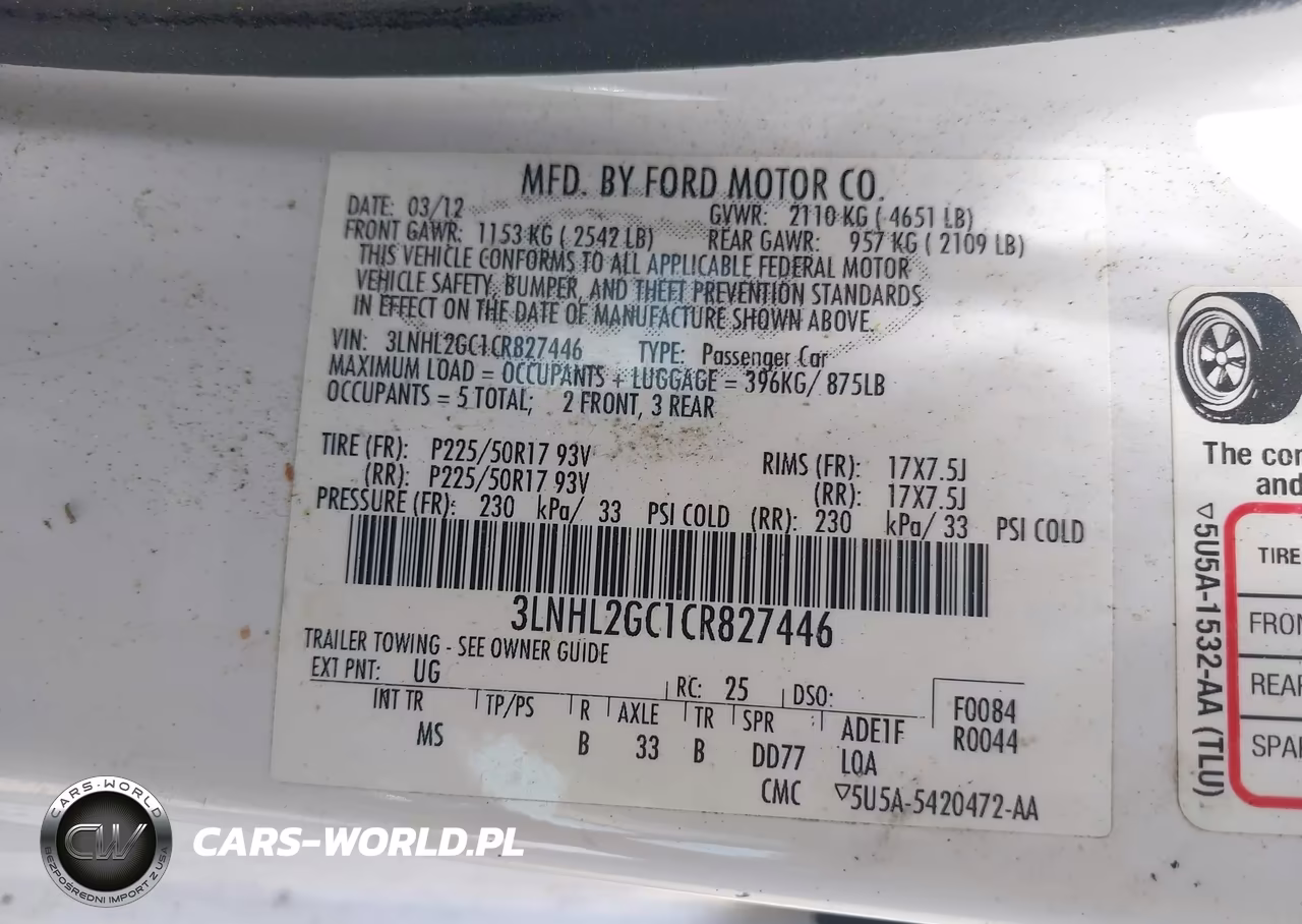 2012 Lincoln Mkz VIN:3LNHL2GC1CR827446 - 9