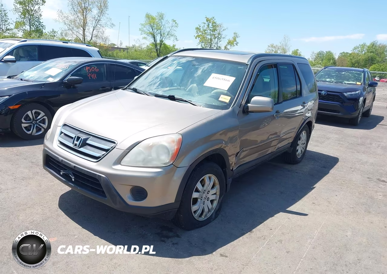 2006 Honda Cr-V Se VIN:SHSRD78916U444367 - 2