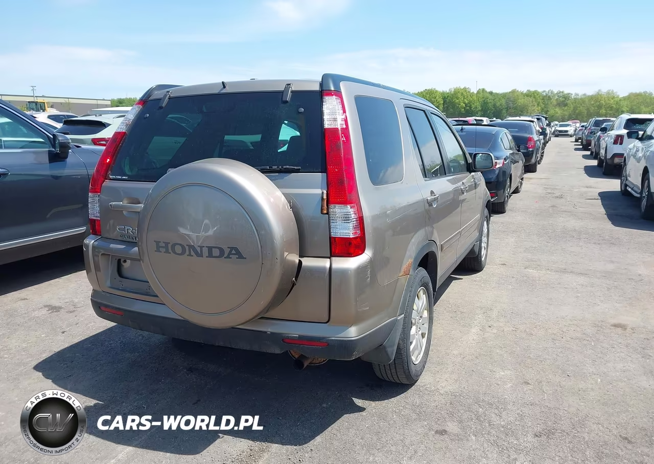 2006 Honda Cr-V Se VIN:SHSRD78916U444367 - 4