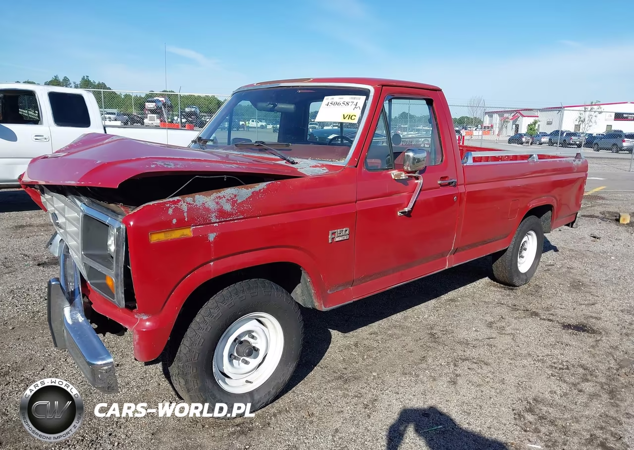 1986 Ford F150 VIN:1FTDF15Y3GNB39198 - 2