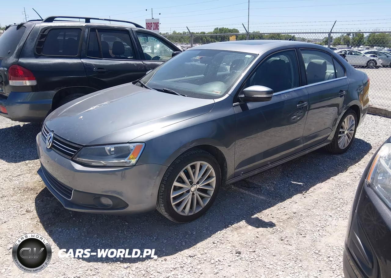 2012 Volkswagen Jetta 2.5L Sel VIN:3VWLX7AJ1CM301626 - 2