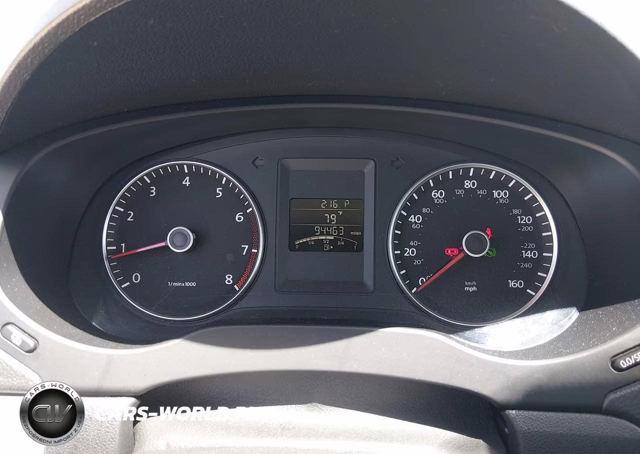 2012 Volkswagen Jetta 2.5L Sel VIN:3VWLX7AJ1CM301626 - 7