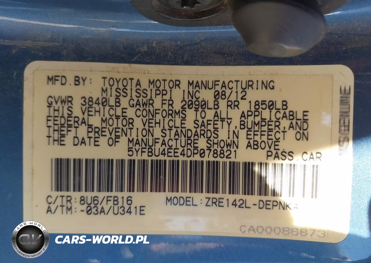 2013 Toyota Corolla Le VIN:5YFBU4EE4DP078821 - 9