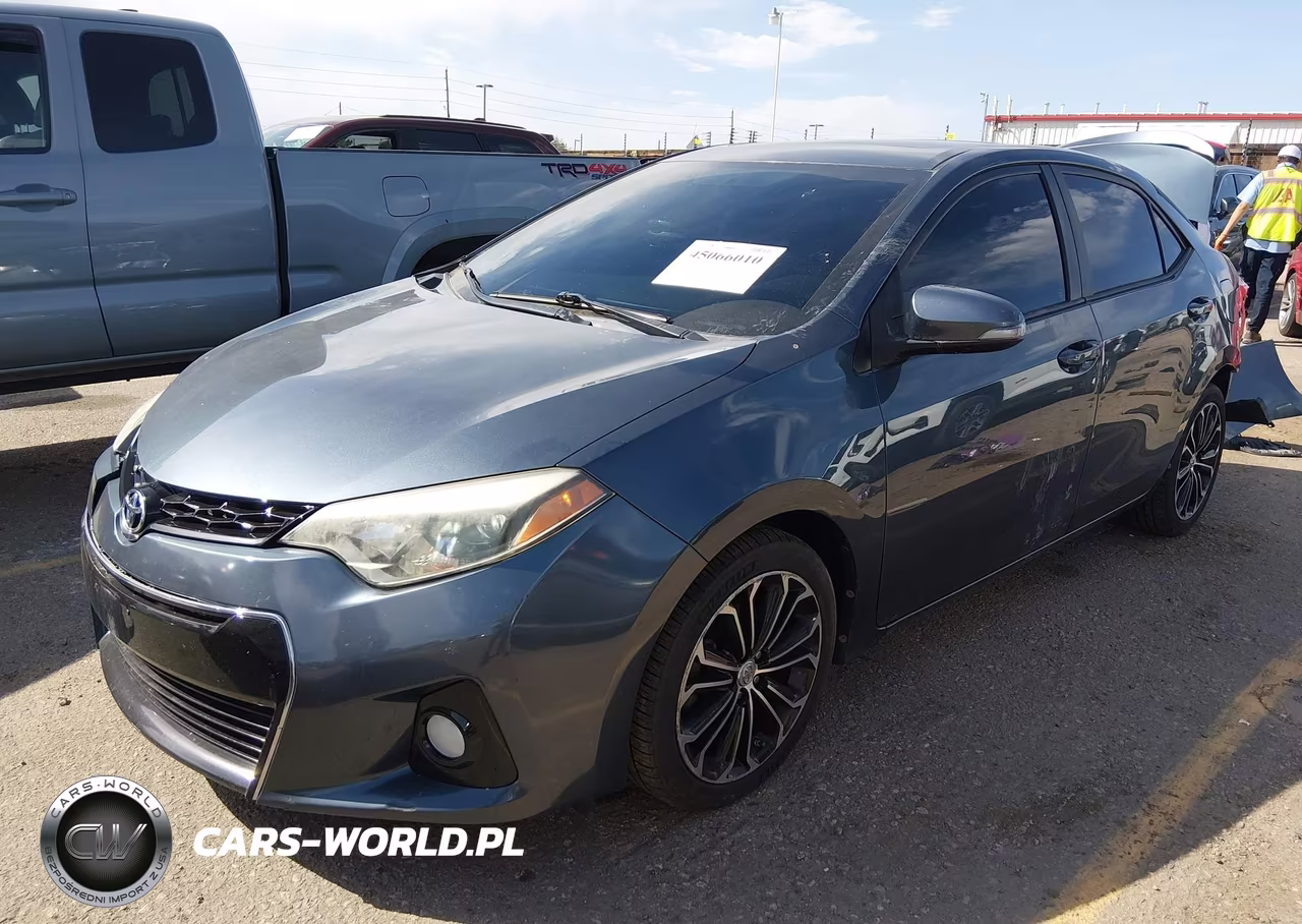 2015 Toyota Corolla S Plus VIN:2T1BURHE5FC463378 - 2