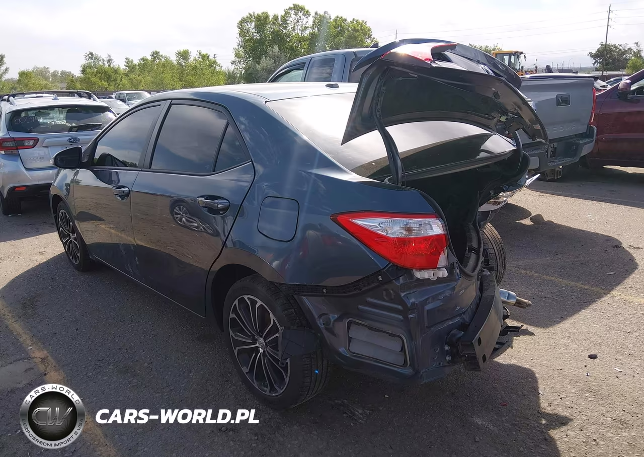 2015 Toyota Corolla S Plus VIN:2T1BURHE5FC463378 - 3
