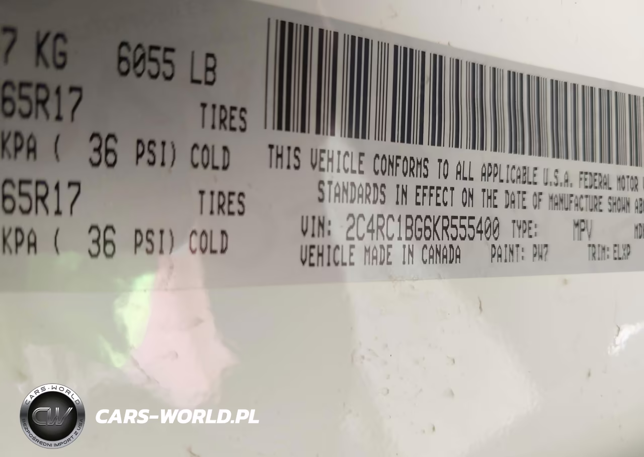 2019 Chrysler Pacifica Touring L VIN:2C4RC1BG6KR555400 - 9