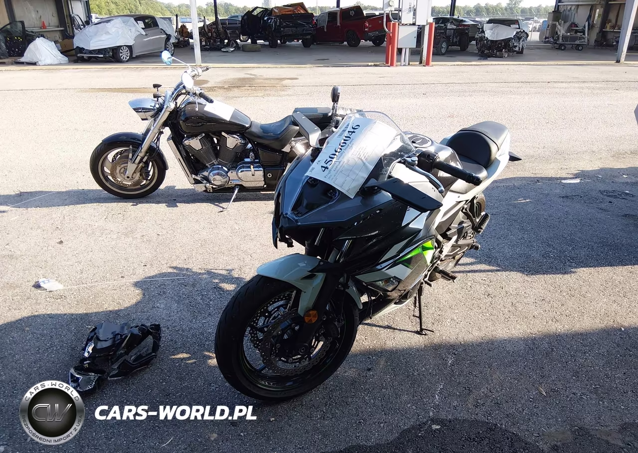 2022 Kawasaki Ex650 N VIN:ML5EXEN1XNDA63880 - 2