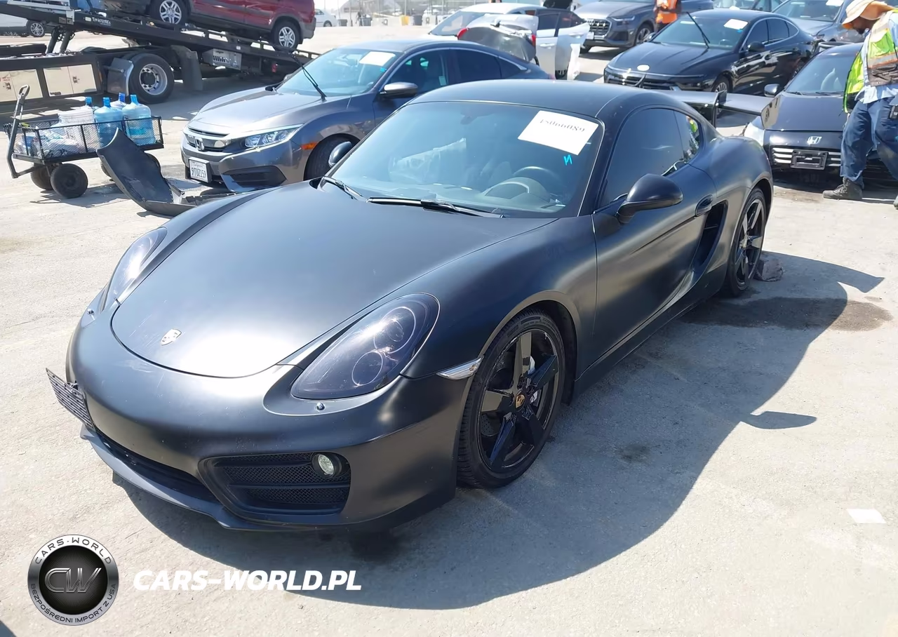 2014 Porsche Cayman VIN:WP0AA2A88EK173035 - 2