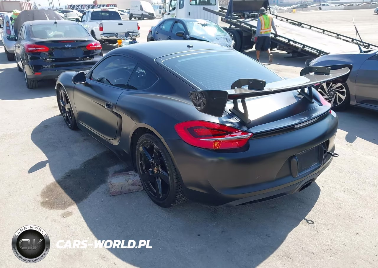 2014 Porsche Cayman VIN:WP0AA2A88EK173035 - 3