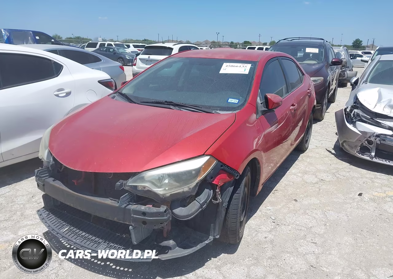 2015 Toyota Corolla Le VIN:5YFBURHE2FP206047 - 2