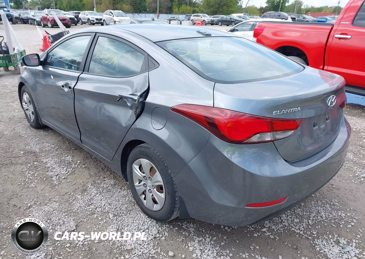 2016 Hyundai Elantra Se VIN:KMHDH4AE0GU652367 - 3