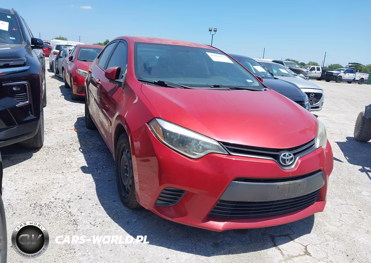 Główne zdjęcie 2015 Toyota Corolla Le