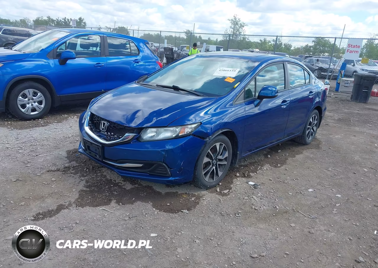 2013 Honda Civic Ex VIN:19XFB2F80DE073041 - 2