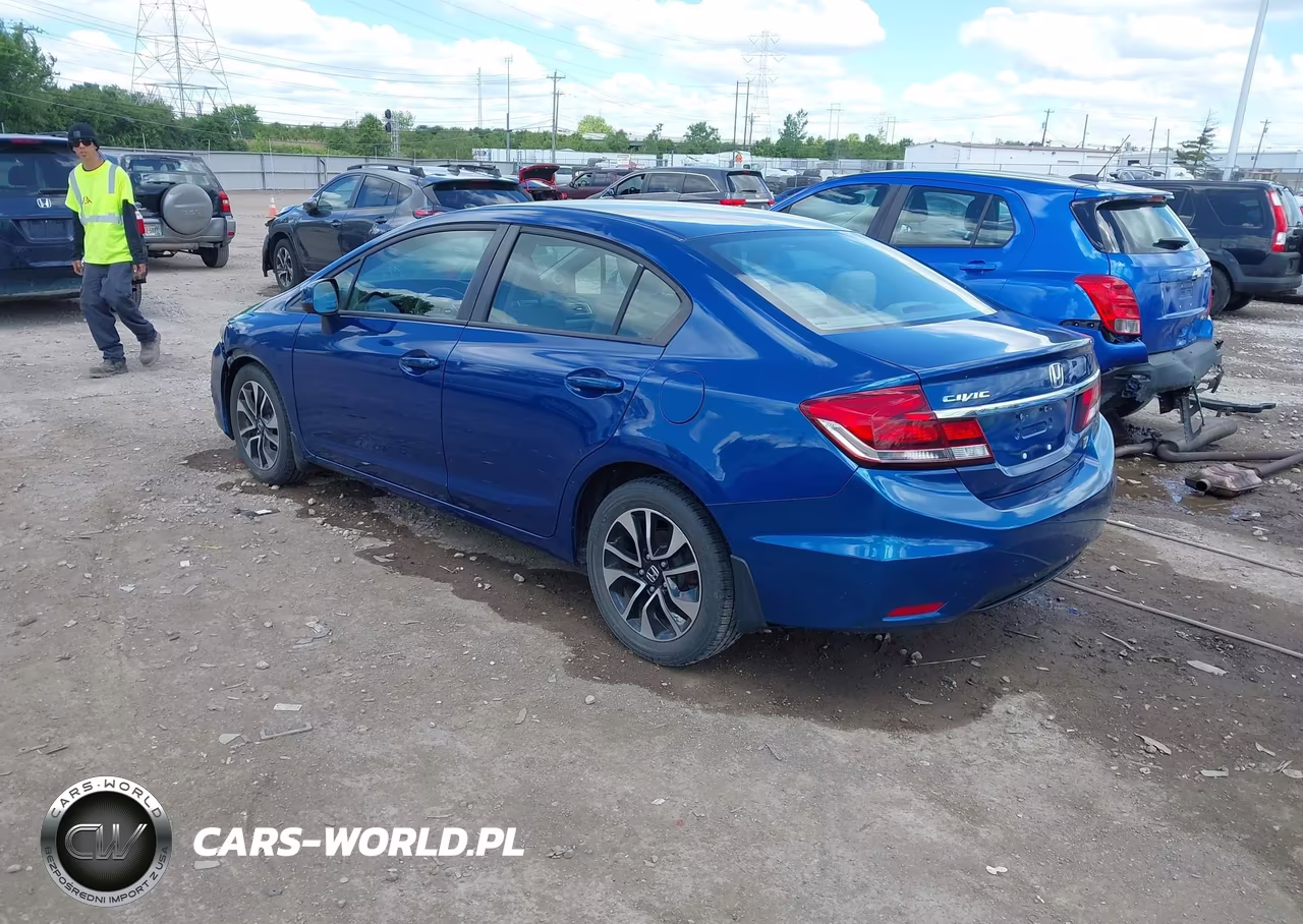 2013 Honda Civic Ex VIN:19XFB2F80DE073041 - 3