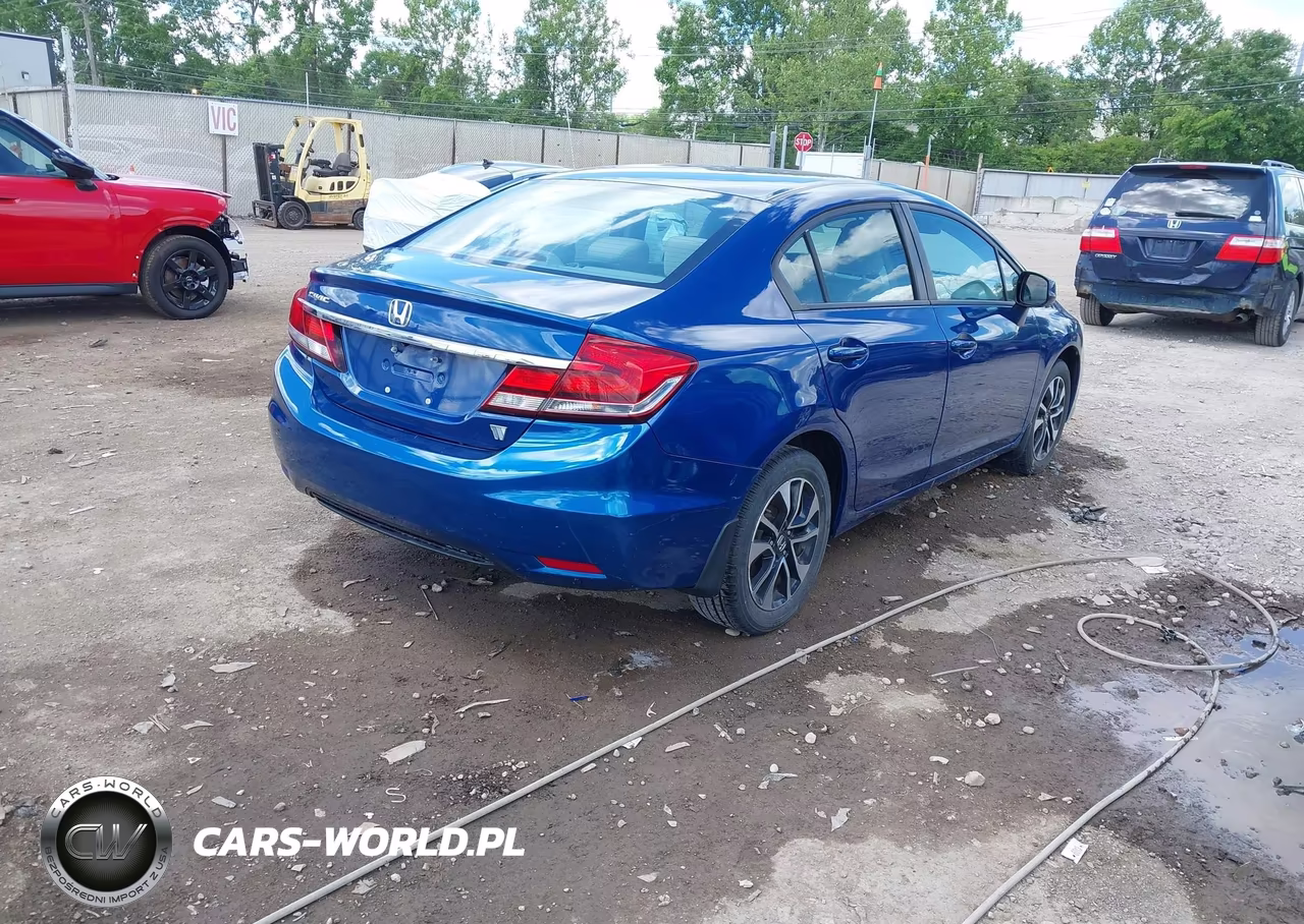 2013 Honda Civic Ex VIN:19XFB2F80DE073041 - 4