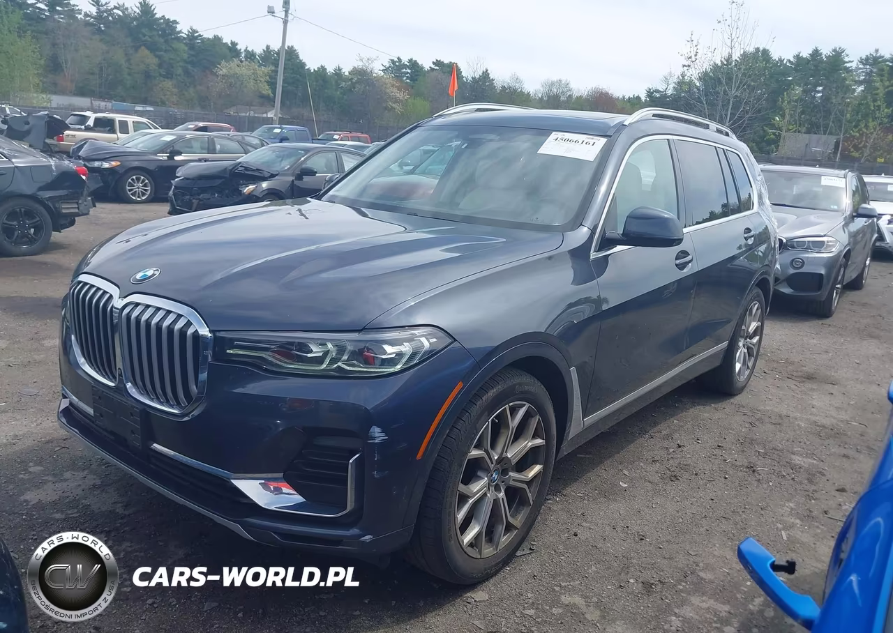 2021 BMW X7 xDrive40I VIN:5UXCW2C01M9F19399 - 2