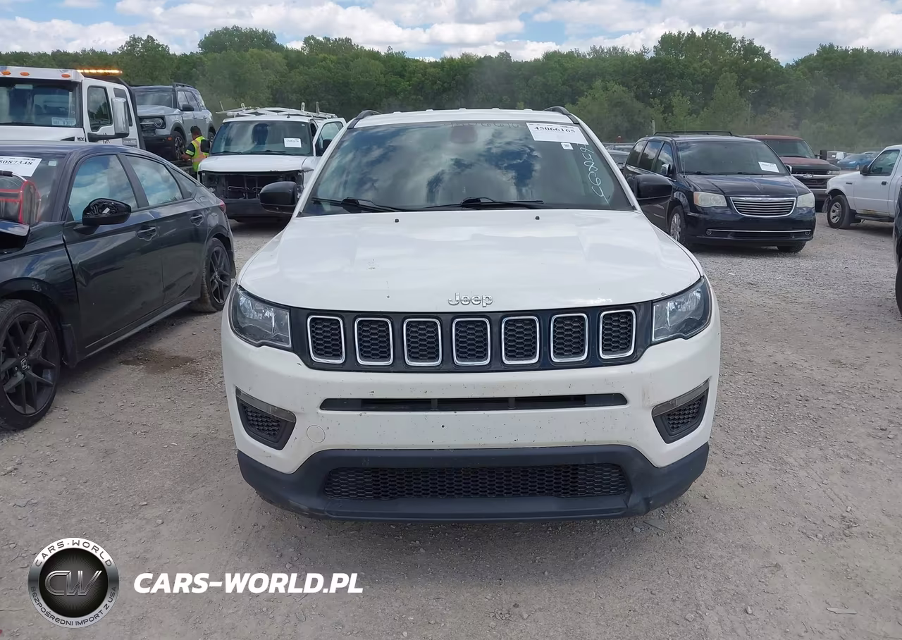 2020 Jeep Compass Sport Fwd VIN:3C4NJCAB2LT124864 - 12