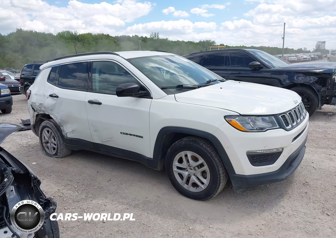 2020 Jeep Compass Sport Fwd VIN:3C4NJCAB2LT124864 - 13