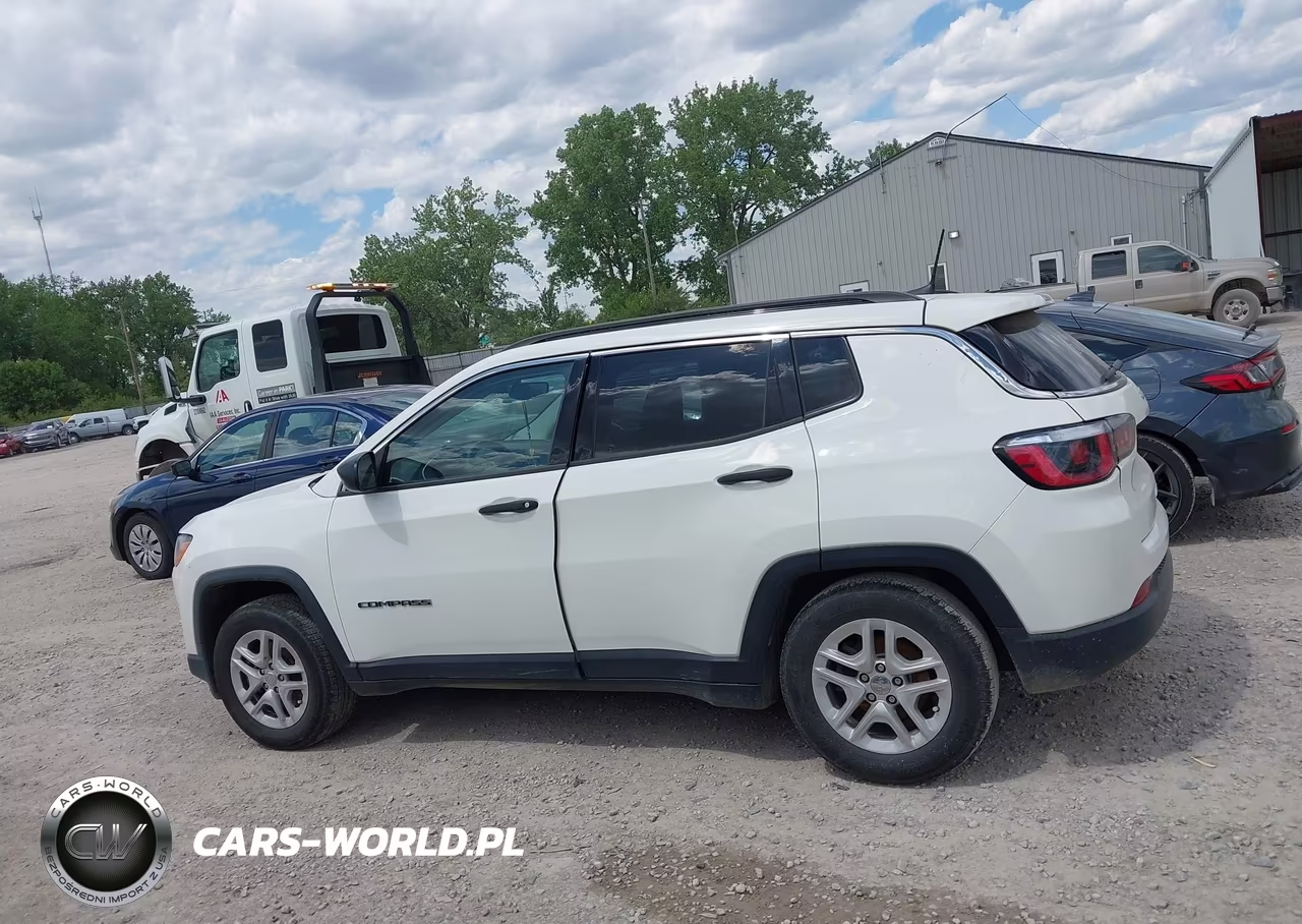 2020 Jeep Compass Sport Fwd VIN:3C4NJCAB2LT124864 - 14
