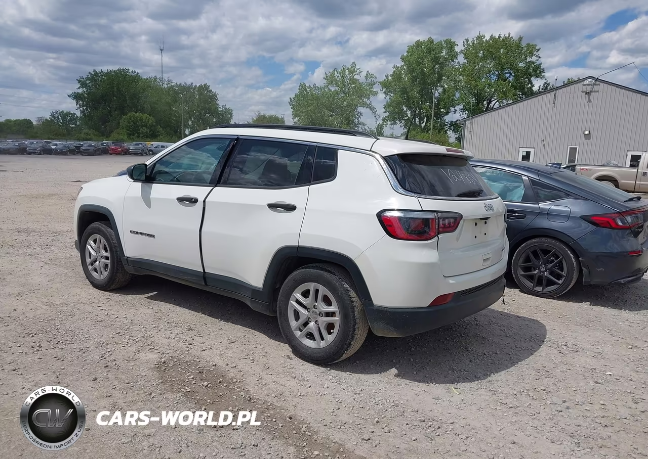 2020 Jeep Compass Sport Fwd VIN:3C4NJCAB2LT124864 - 3