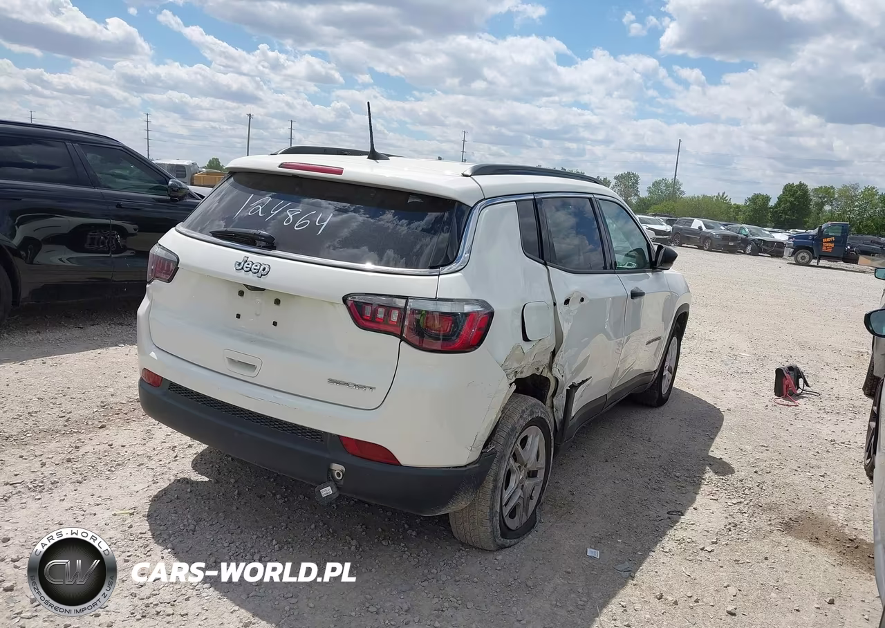 2020 Jeep Compass Sport Fwd VIN:3C4NJCAB2LT124864 - 4