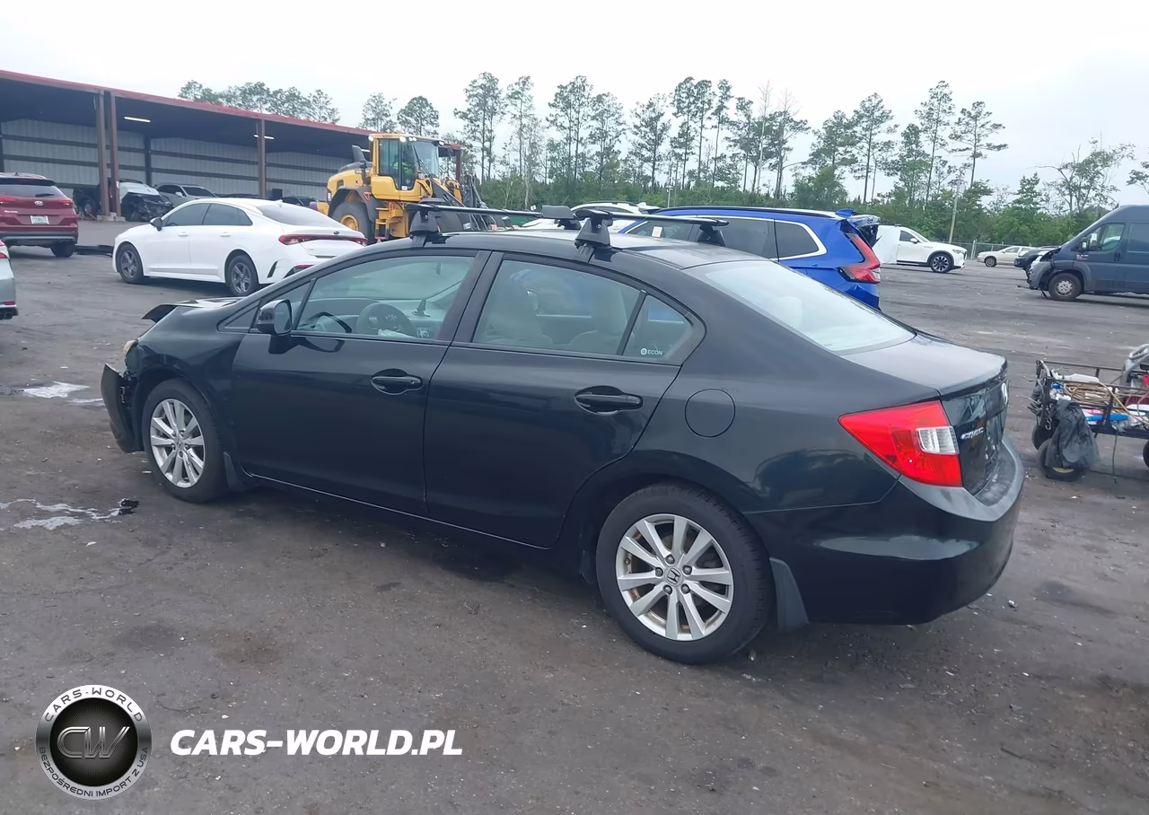 2012 Honda Civic Ex VIN:19XFB2F8XCE067715 - 3