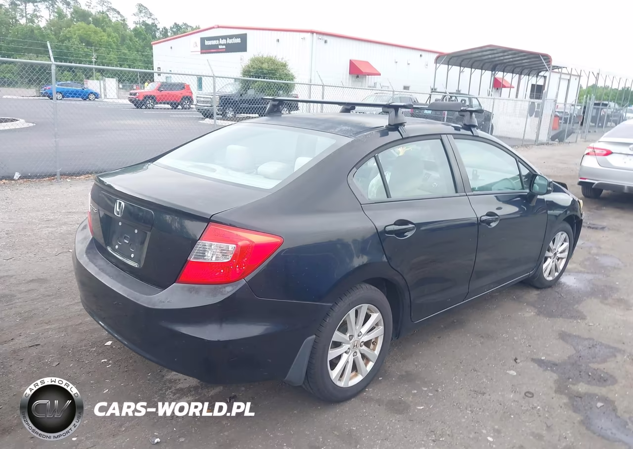2012 Honda Civic Ex VIN:19XFB2F8XCE067715 - 4