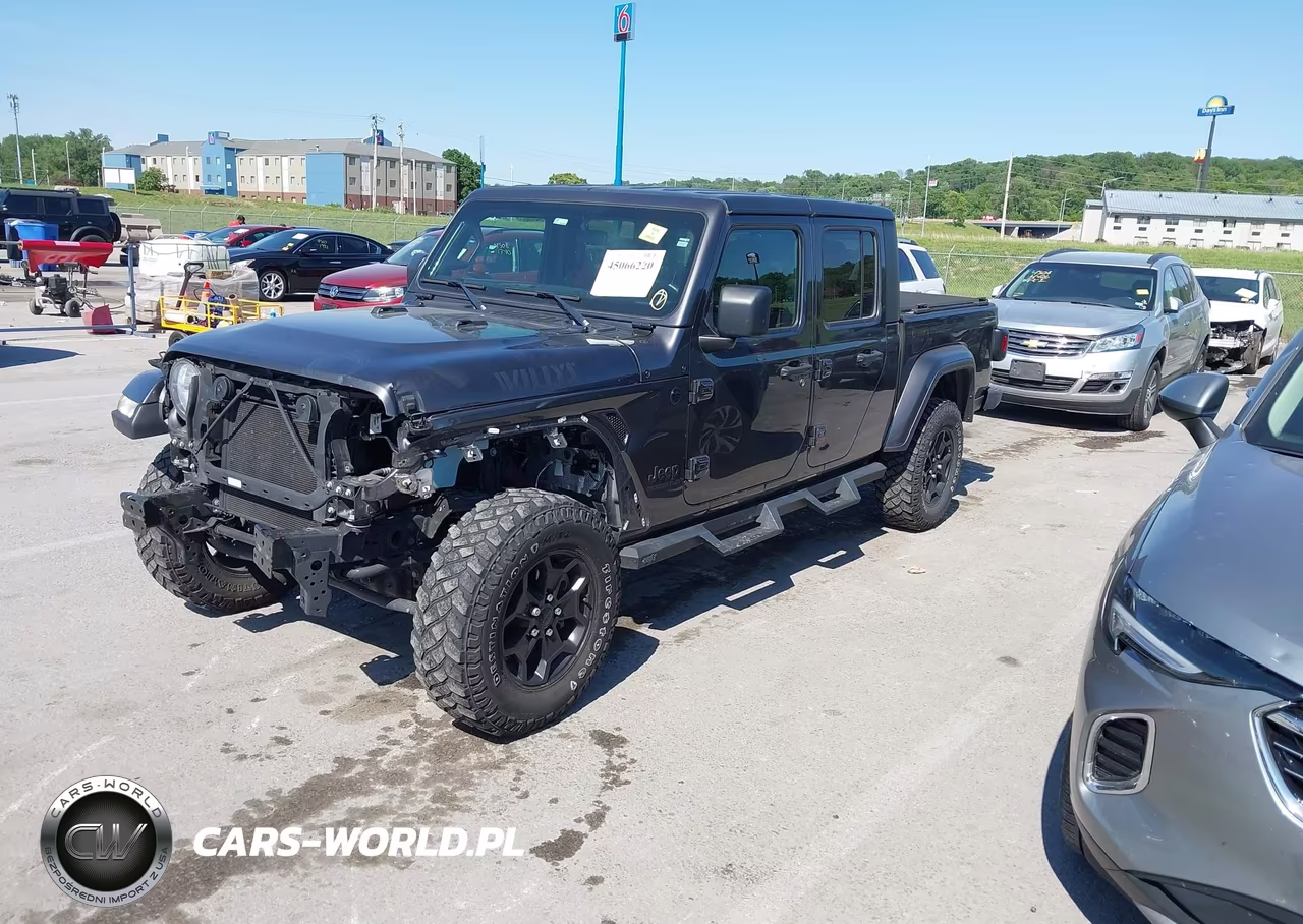 2021 Jeep Gladiator Willys 4X4 VIN:1C6HJTAG6ML592304 - 2