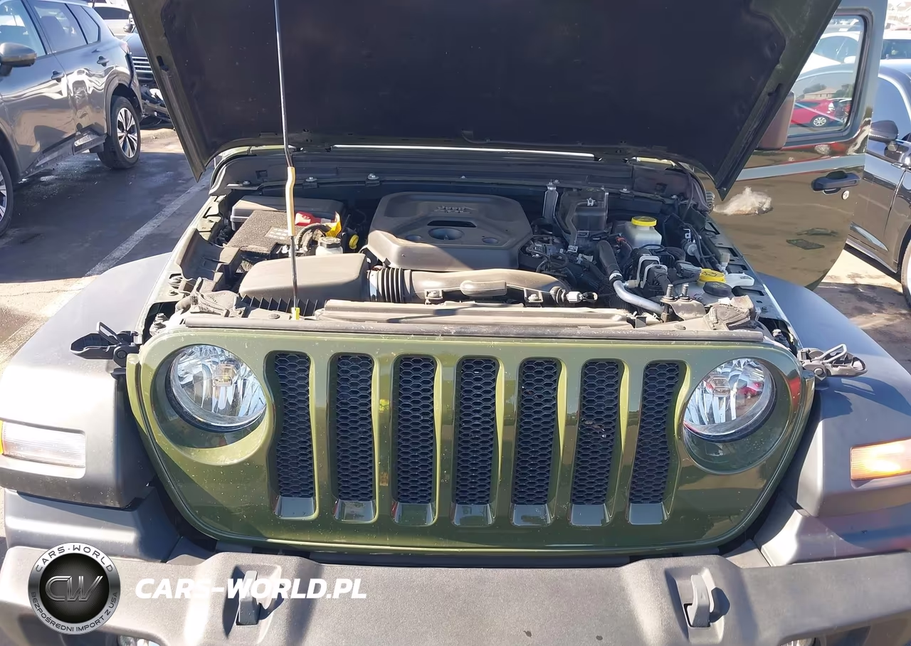 2021 Jeep Wrangler Sport S 4X4 VIN:1C4GJXAN9MW790710 - 10