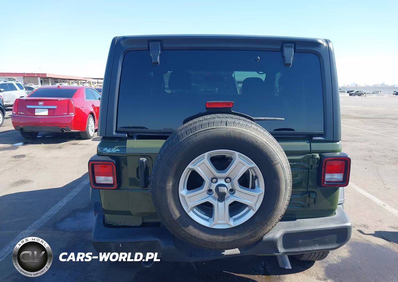 2021 Jeep Wrangler Sport S 4X4 VIN:1C4GJXAN9MW790710 - 16