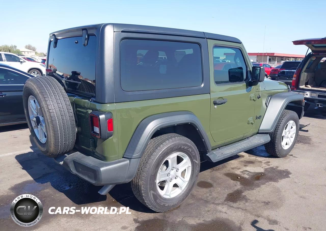 2021 Jeep Wrangler Sport S 4X4 VIN:1C4GJXAN9MW790710 - 4