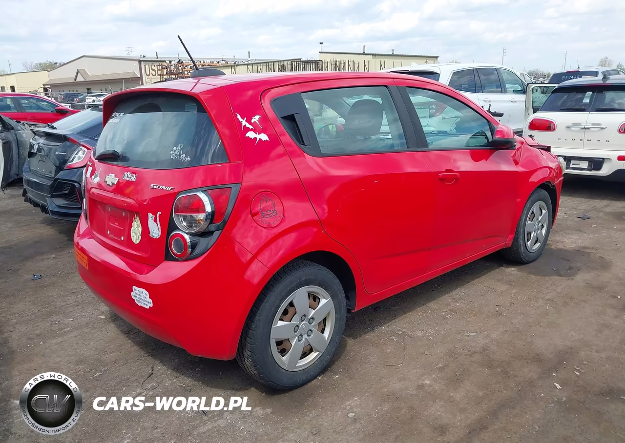 2015 Chevrolet Sonic Ls Auto VIN:1G1JA6SH1F4101811 - 4