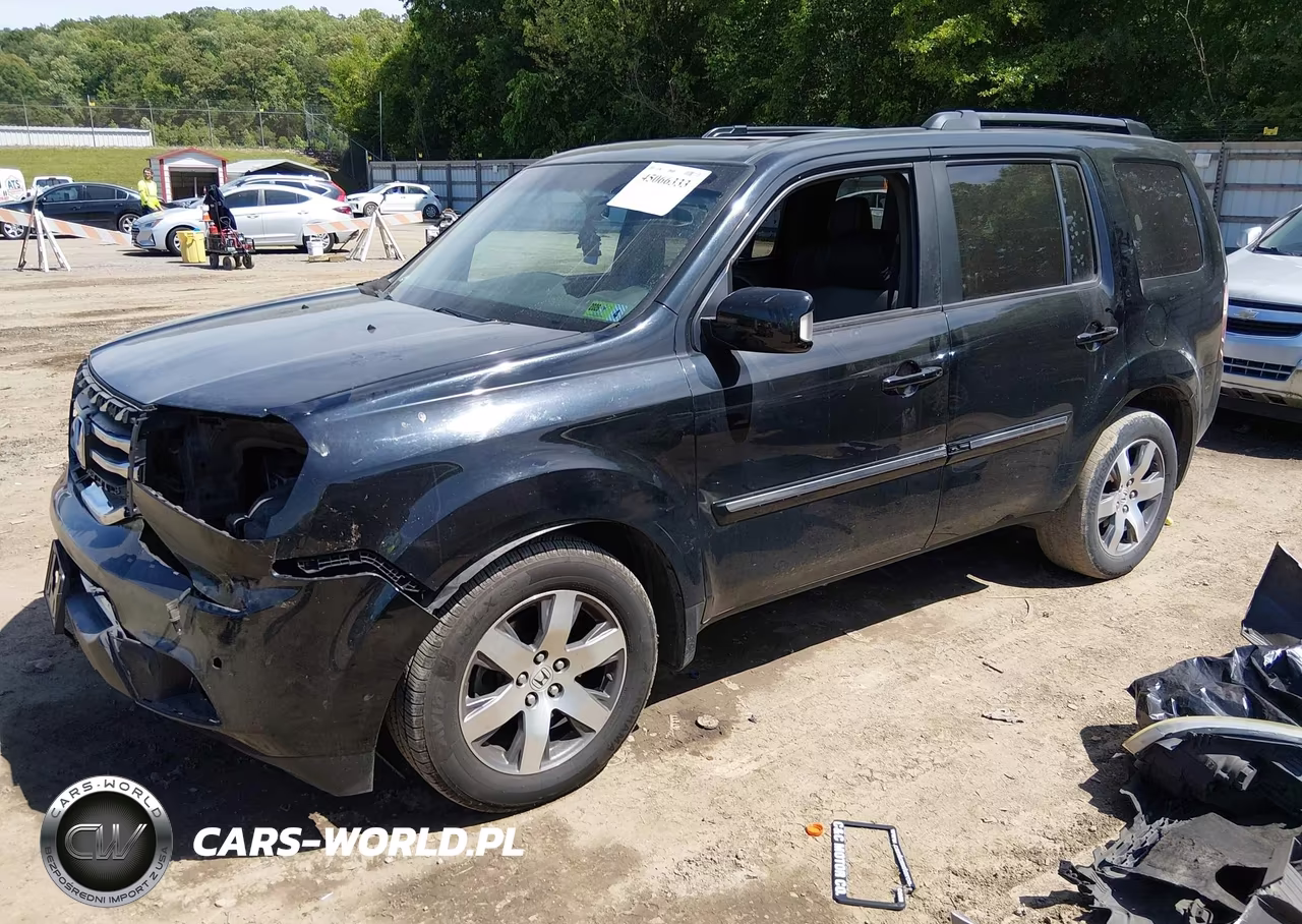 2014 Honda Pilot Touring VIN:5FNYF4H9XEB055091 - 2