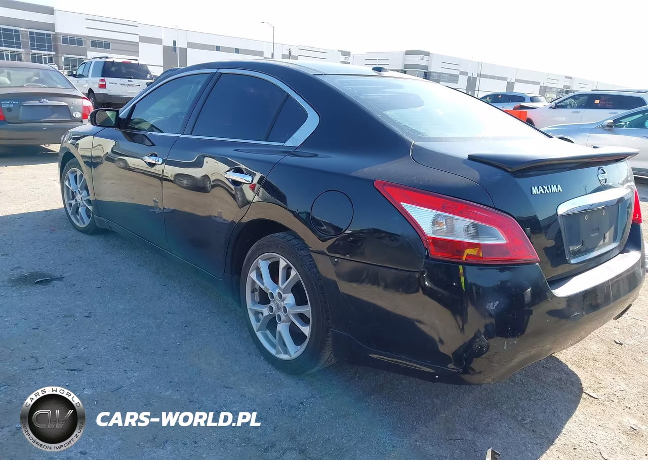 2009 Nissan Maxima 3.5 Sv VIN:1N4AA51E19C837334 - 3