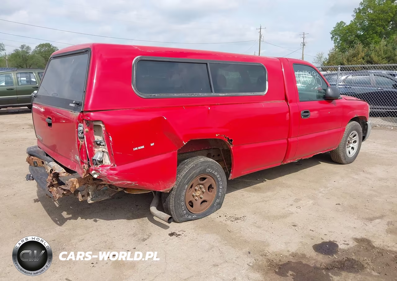 2005 GMC Sierra 1500 Work Truck VIN:1GTEC14X15Z134450 - 4