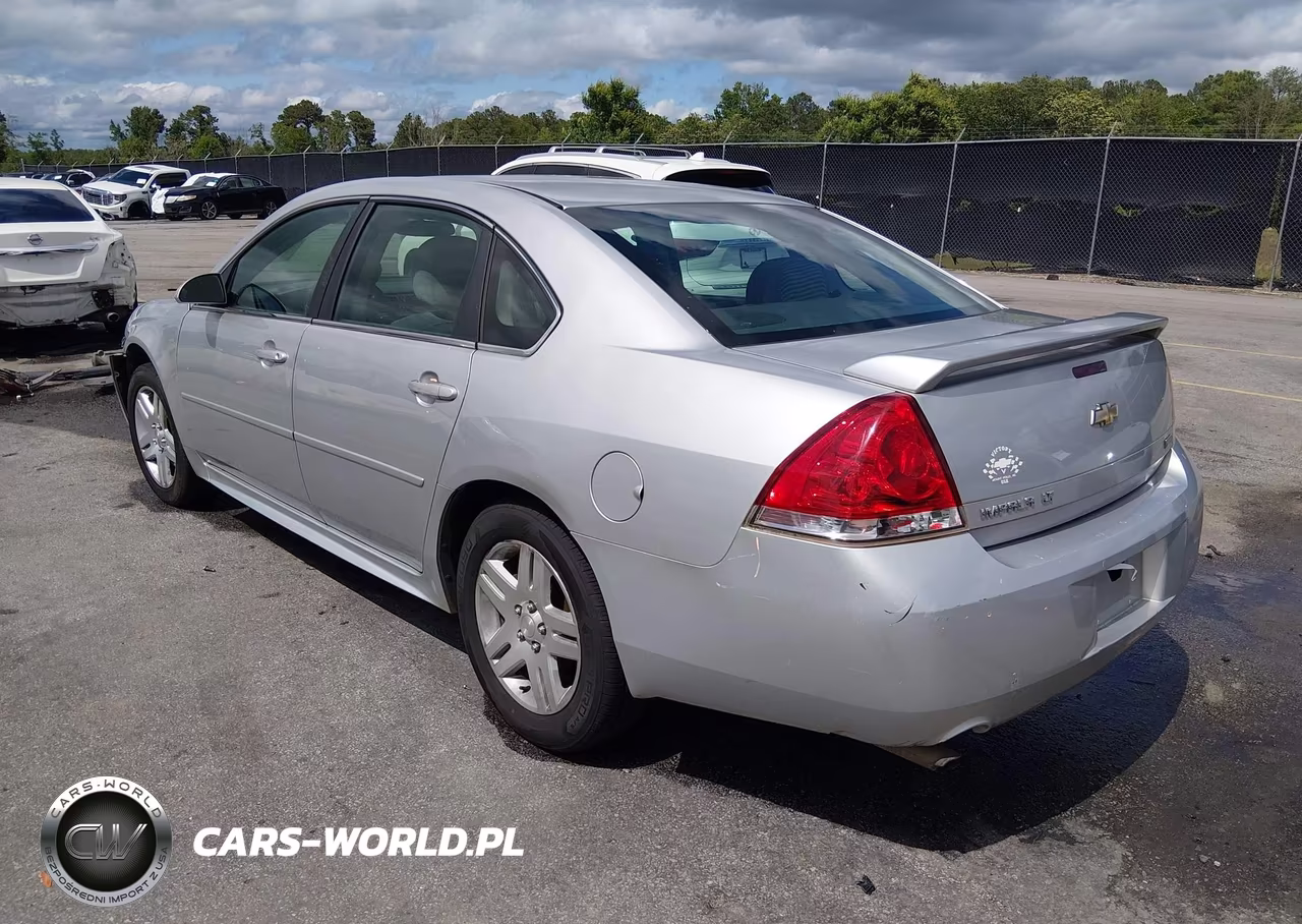 2012 Chevrolet Impala Lt VIN:2G1WG5E36C1288775 - 3