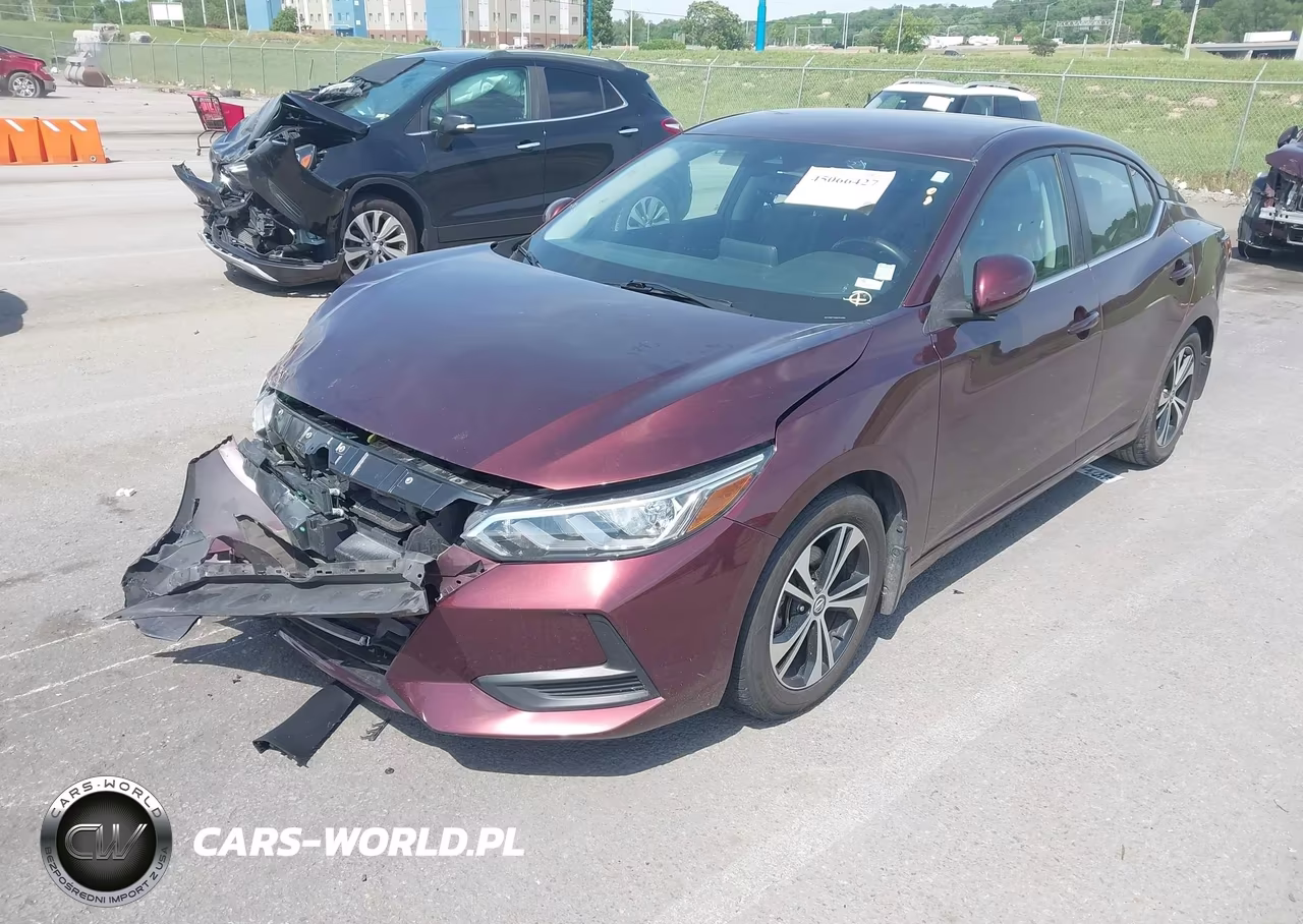 2021 Nissan Sentra Sv Xtronic Cvt VIN:3N1AB8CVXMY213752 - 2