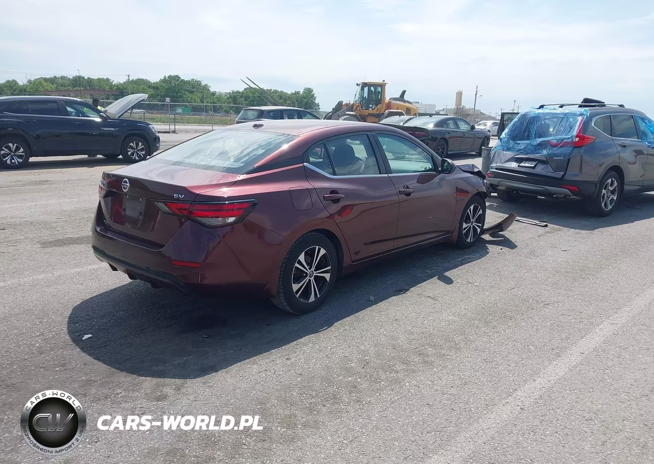 2021 Nissan Sentra Sv Xtronic Cvt VIN:3N1AB8CVXMY213752 - 4