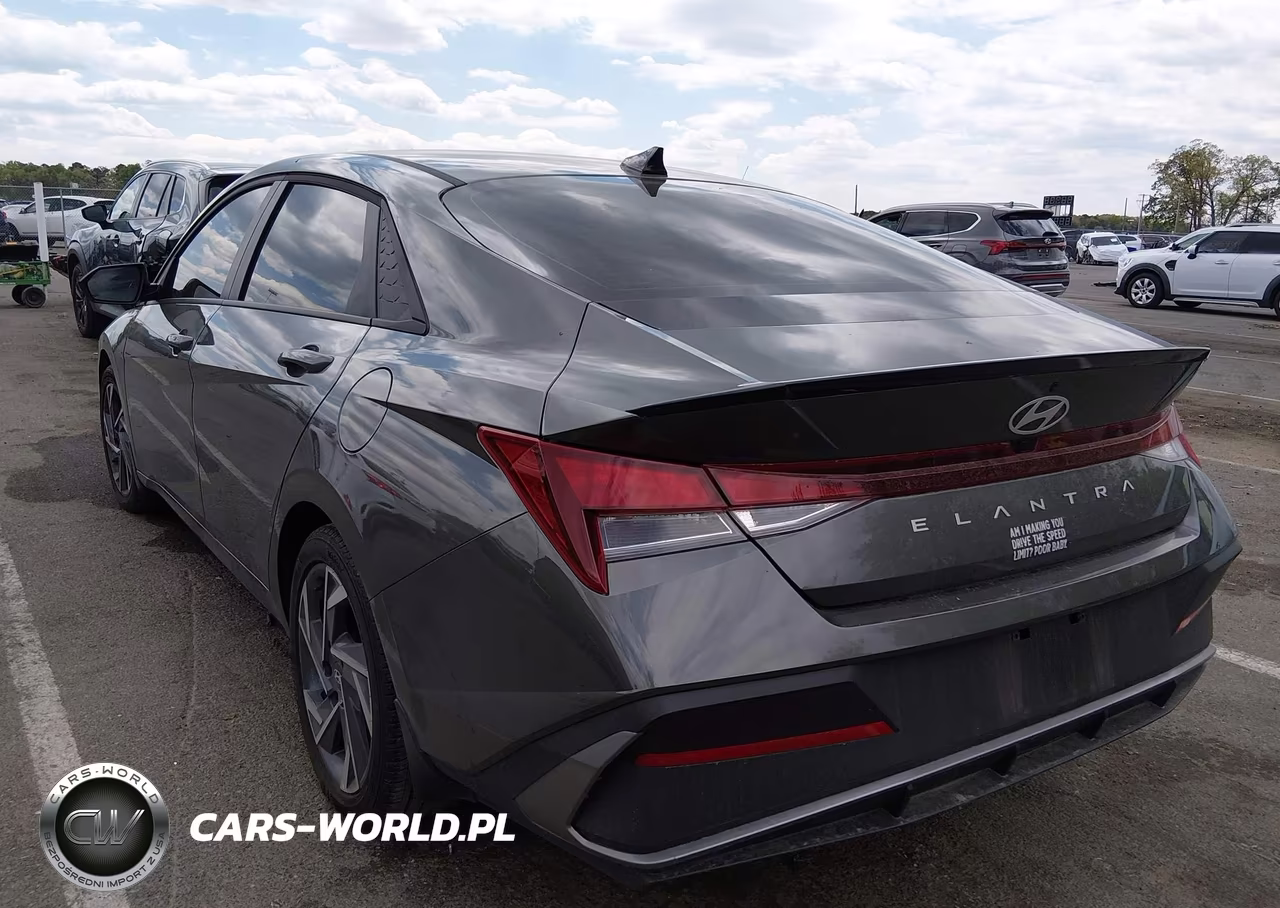 2025 Hyundai Elantra Sel Sport VIN:KMHLM4DG2SU091361 - 3