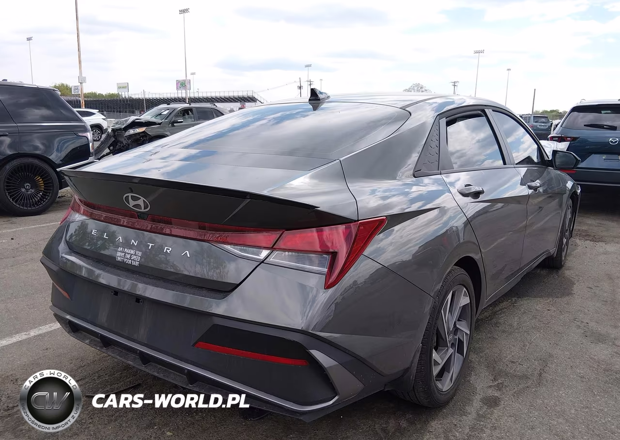 2025 Hyundai Elantra Sel Sport VIN:KMHLM4DG2SU091361 - 4