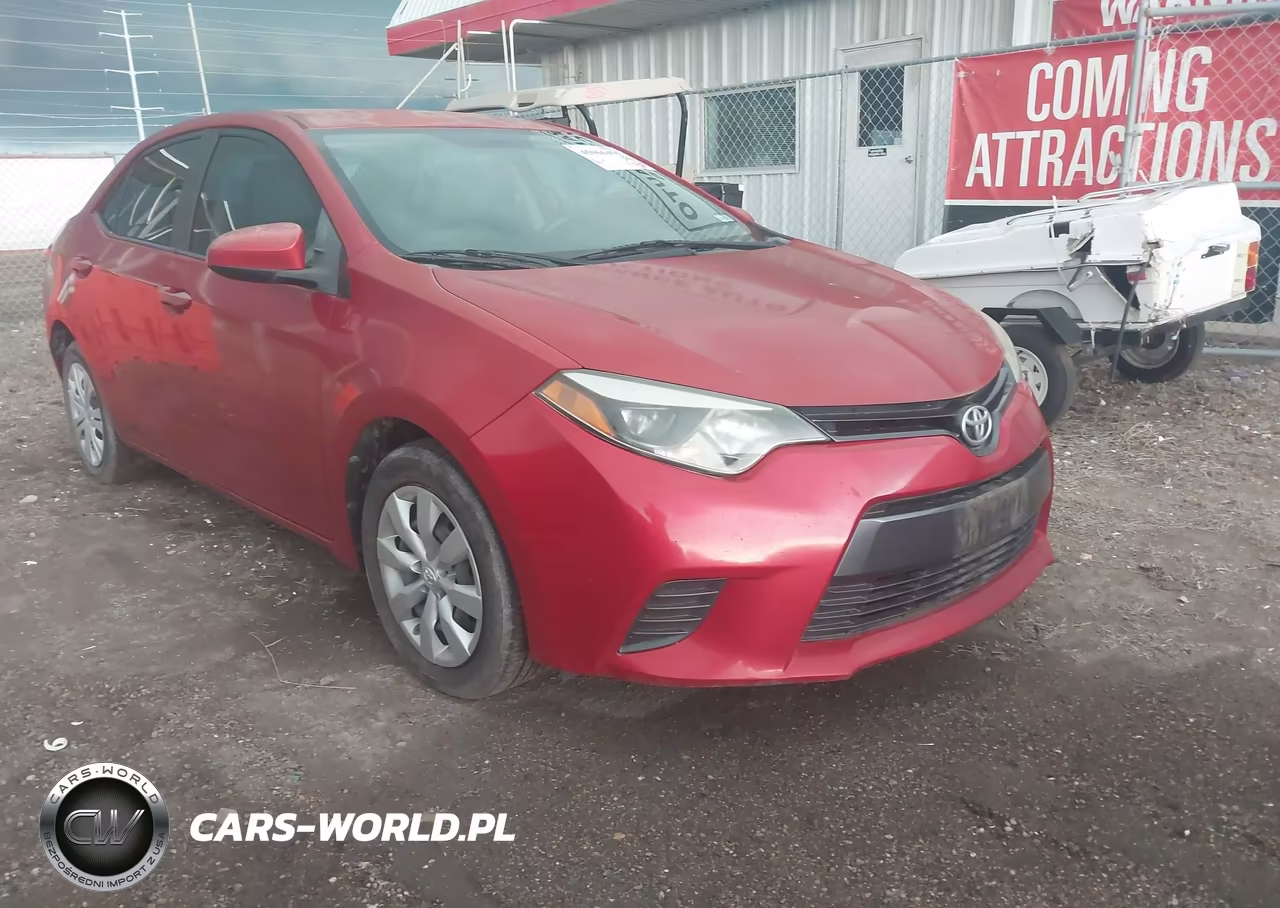 Główne zdjęcie 2015 Toyota Corolla Le