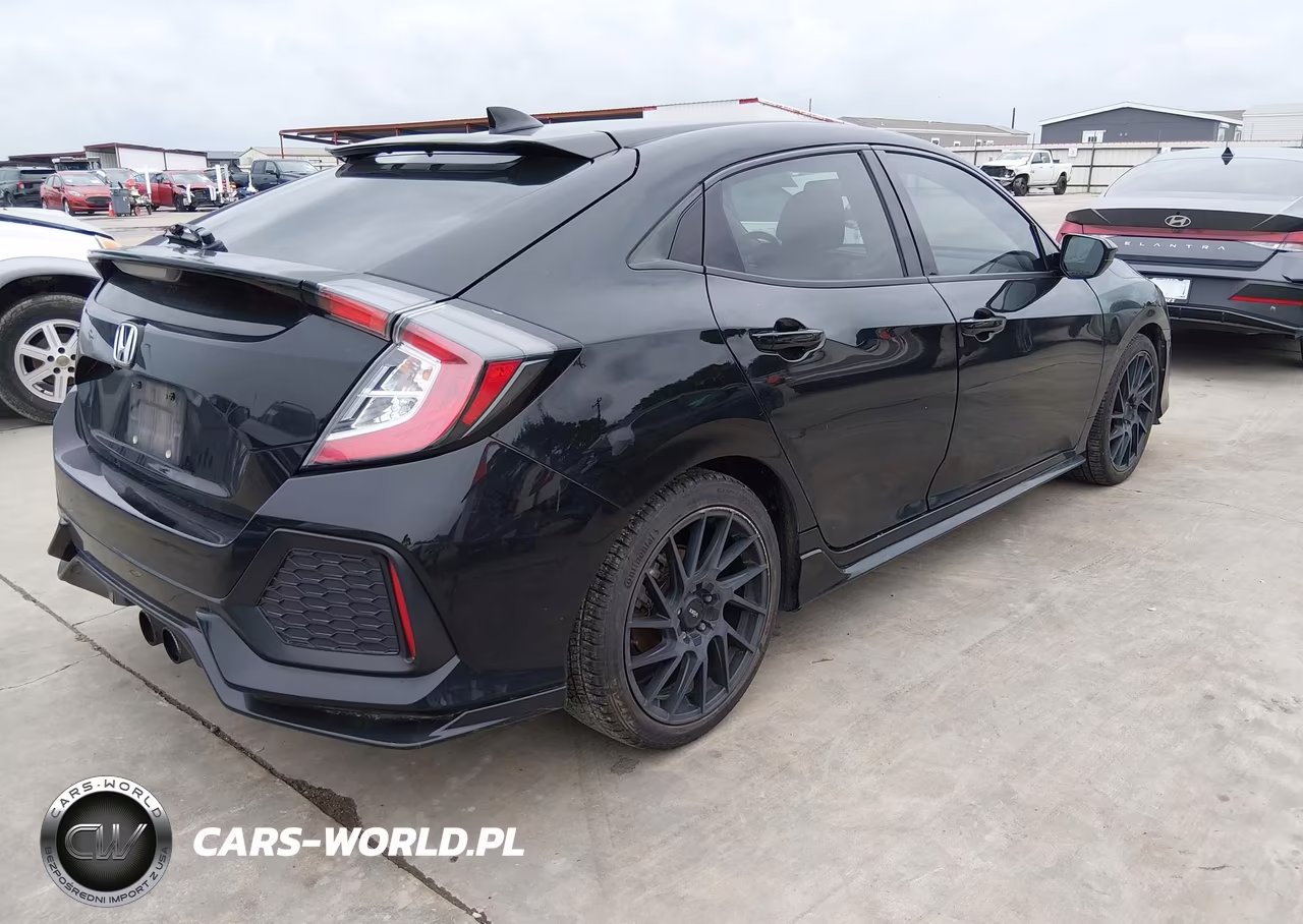 2017 Honda Civic Sport VIN:SHHFK7H49HU206398 - 4